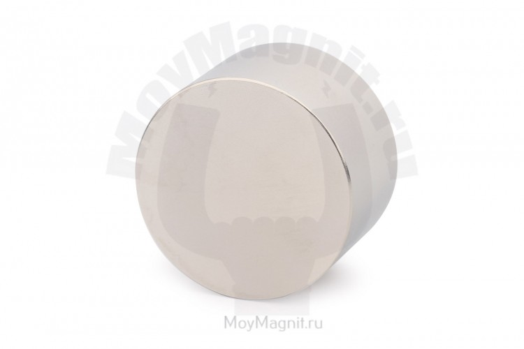 Неодимовый магнит диск 50х30 мм