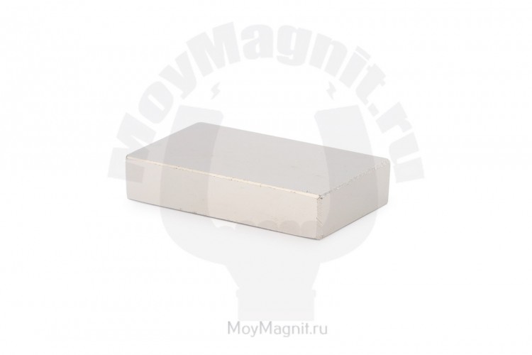 Неодимовый магнит прямоугольник 50х30х10