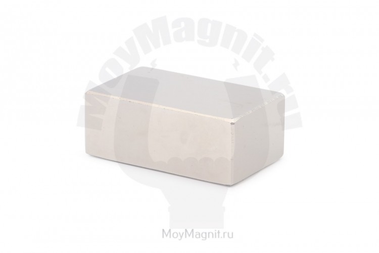 Неодимовый магнит прямоугольник 50х30х20