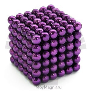 НеоКуб 5мм (фиолетовый)-216шт.