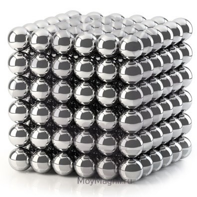 НеоКуб 5мм (стальной)-216шт.