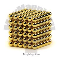 НеоКуб 5мм (золотой)-216шт.