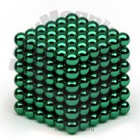 НеоКуб 5мм (зеленый)-216шт.